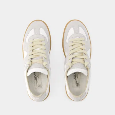 Shop Maison Margiela Replica Sneakers In White