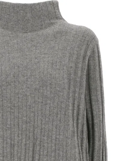 Hemisphere Ribbed Roll-neck Sweater In Multicolor