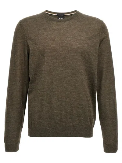 Hugo Boss Green Leno-p Sweater In Green