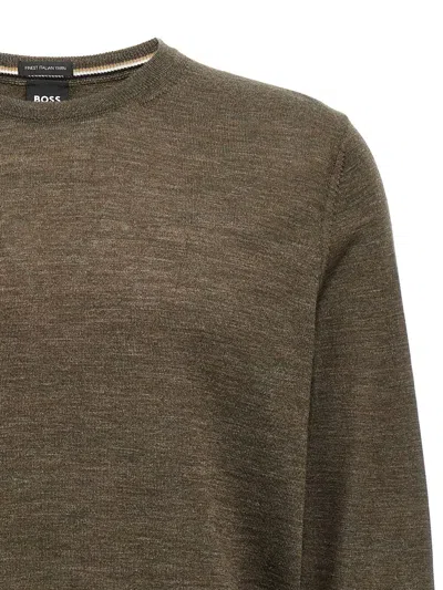 Hugo Boss Green Leno-p Sweater In Green