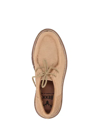 Bekk Fondo Vibram In Cavallino Beige