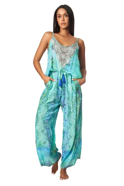 La Moda Clothing Bar 2 Piece Pant Set In Multi