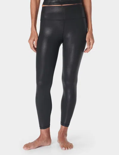 Sweaty Betty Glow Shine 7/8 Legging In Black