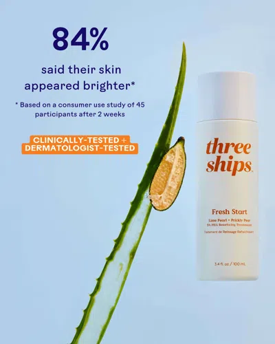 Three Ships Fresh Start Lime Pearl + Prickly Pear 5% Pha Resurfacing Treatment