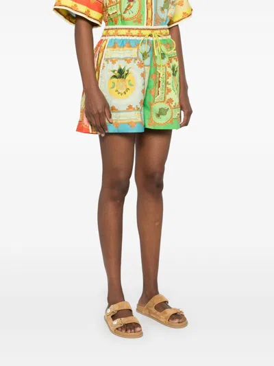 Alemais La Musica Linen Shorts