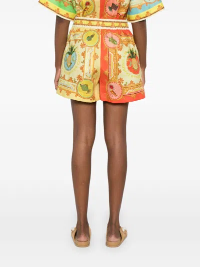 Alemais La Musica Linen Shorts
