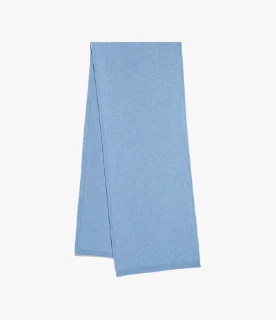 Another Tomorrow Cashmere Scarf In Cornflower