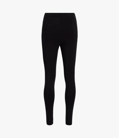 Another Tomorrow Seamed Legging In Black