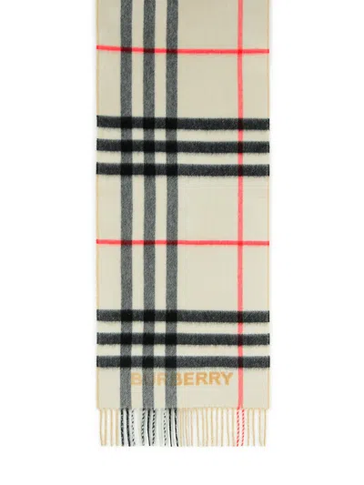 Burberry Beige Cashmere Mu Giant Scarf