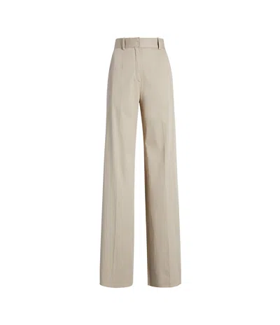 Another Tomorrow Wide Leg Pant - Resale In Chino