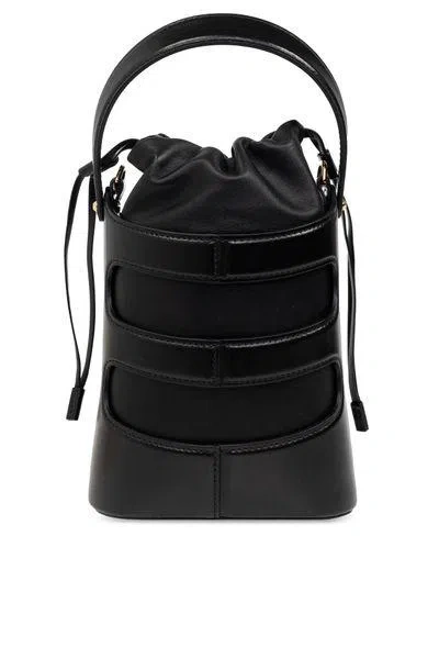 Alexander Mcqueen The Rise Mini Crossbody In Black