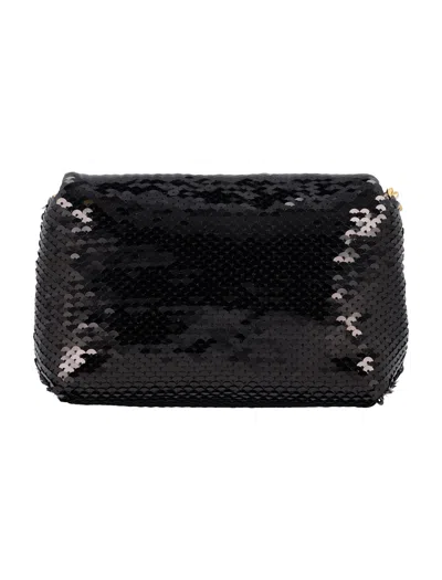 Balmain Sequin Mini Bag Chain Strap