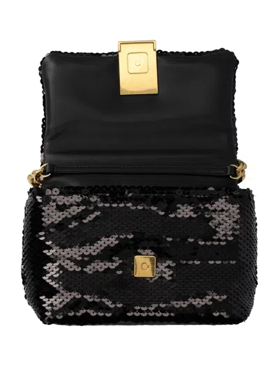 Balmain Sequin Mini Bag Chain Strap