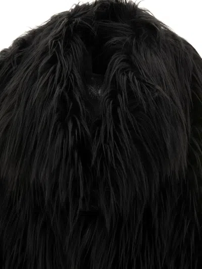 Bb Couture Faux-fur Lengthy Jacket For Women