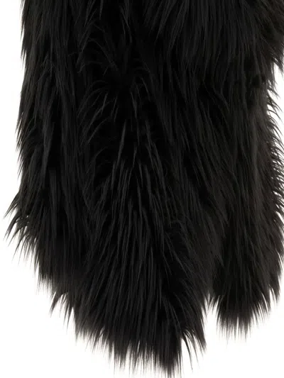 Bb Couture Faux-fur Lengthy Jacket For Women