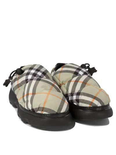 Burberry Pillow Check Motif Slippers