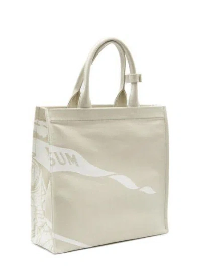 Burberry Small Equestrian Knight Design Tote Bag