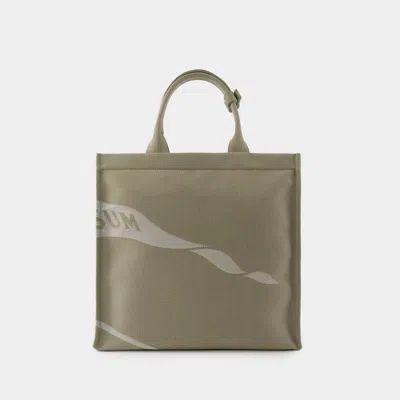 Burberry Small Equestrian Knight Design Tote Bag