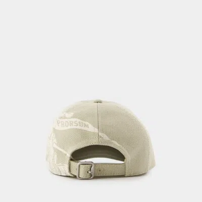 Burberry Ekd Twill Cap