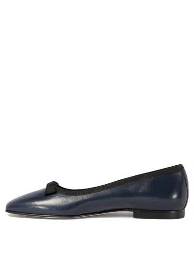 Carel Round Toe Bow Detail Ballet Flats