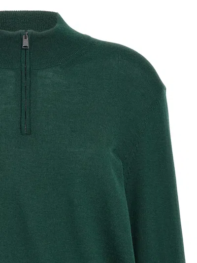 Hugo Boss Green Ebenji Sweater In Green