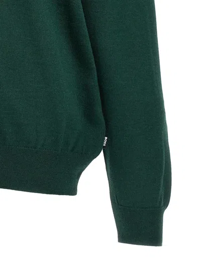Hugo Boss Green Ebenji Sweater In Green