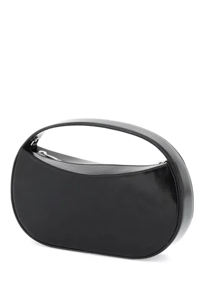 Coperni 'sound Swipe Small' Black Handbag With Logo Detail