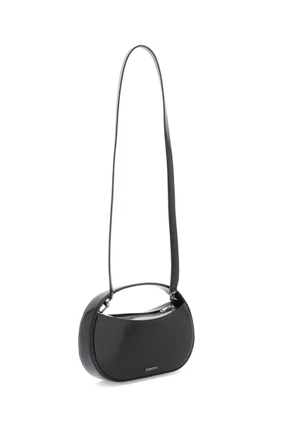 Coperni 'sound Swipe Small' Black Handbag With Logo Detail