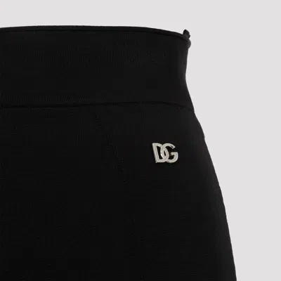 Dolce & Gabbana Cady Calf-length Skirt With Slits