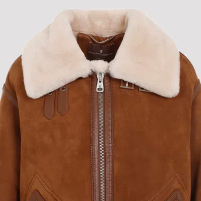 Ermanno Scervino Shearling Coat