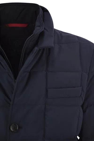 Fay Double-breasted Down Jacket Clothing