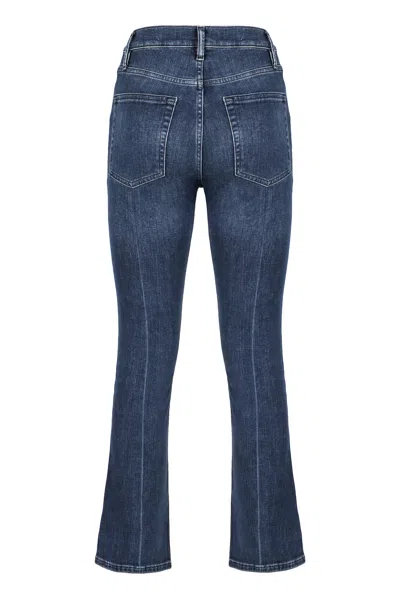 Frame Le High Straight Flared Jeans