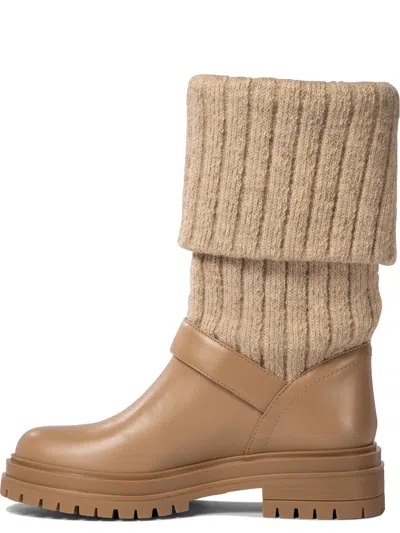 Gianvito Rossi Thurso Stretch Knit Mid-calf Boots