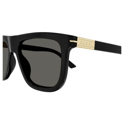 Gucci Men's Web Ingot Gg1502s 54mm Square Sunglasses