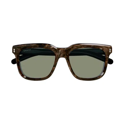 Gucci Rectangular Frame Sunglasses