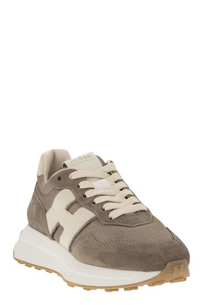 Hogan H641 Panelled Lace-up Sneakers