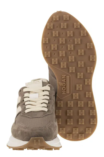 Hogan H641 Panelled Lace-up Sneakers