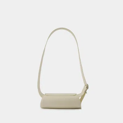 Jil Sander Small Leather Shoulder Bag With Adjustable Handle