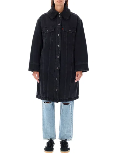 Shop Levi's Padded Trucker Denim Jacket