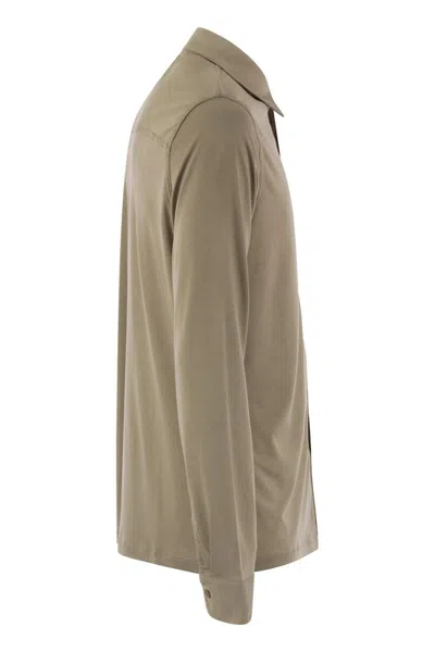 Majestic Linen Long-sleeved Shirt