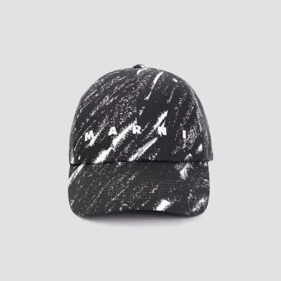 Marni Logo Printed Baseball Cap