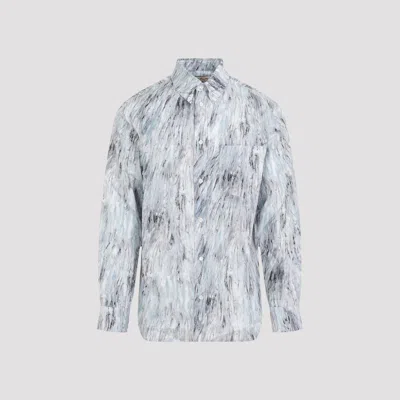 Marni Patterned Shirt With Collar And Pocket