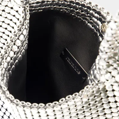 Rabanne Medium Silver Pixel Shoulder Bag -  - Aluminium - Silver