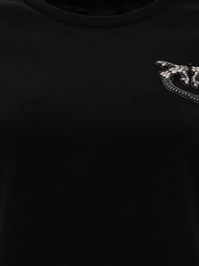Pinko Love Birds-embellished Cotton T-shirt