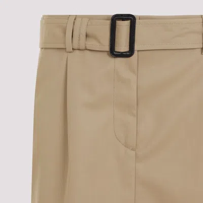 Prada Midi Pencil Skirt With Belt
