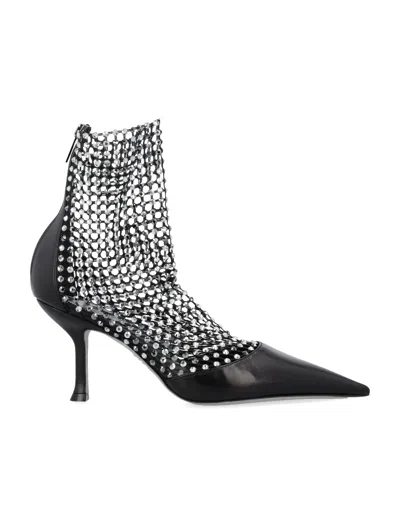 Shop René Caovilla Rene Caovilla Decollete Sock Crystal