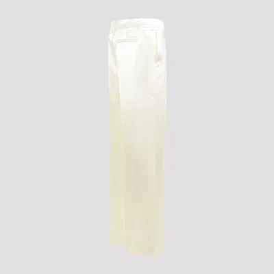 The Row Milk-coloured Encore Trousers