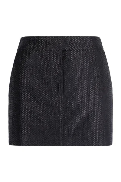 Tom Ford Viscose Blend Mini Skirt For Women