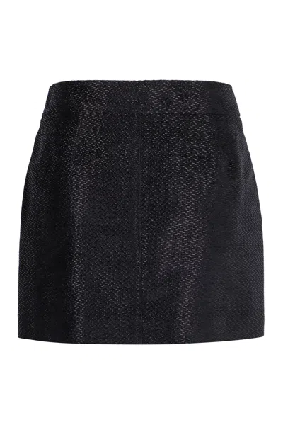 Tom Ford Viscose Blend Mini Skirt For Women