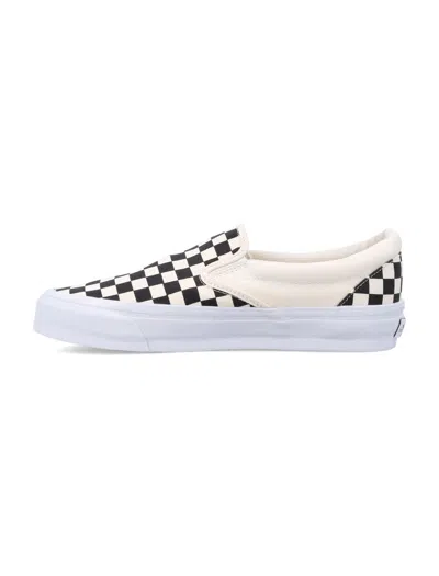 Vans Ua Classic Slip-on Stackform Sneakers Checkerboardblack/ White